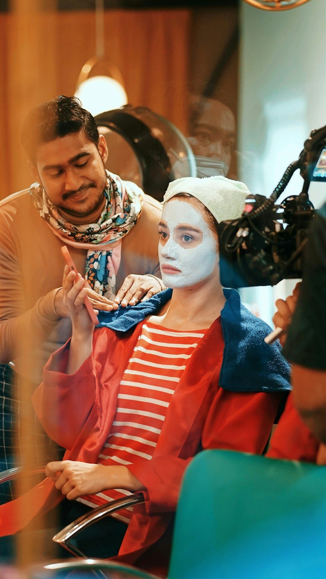 tv actor in drama scene