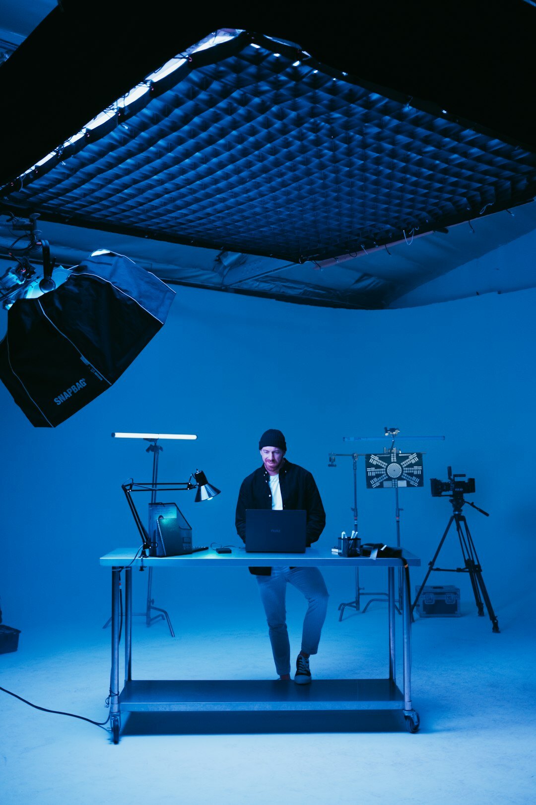 tv studio behind the scenes