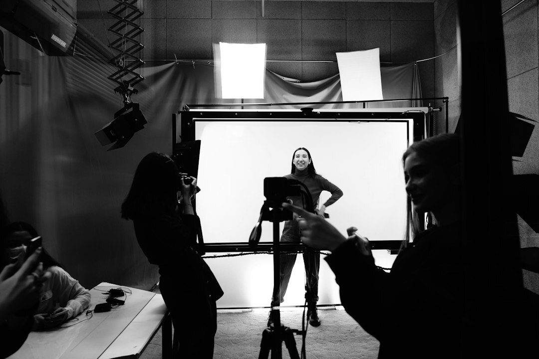 tv studio behind the scenes