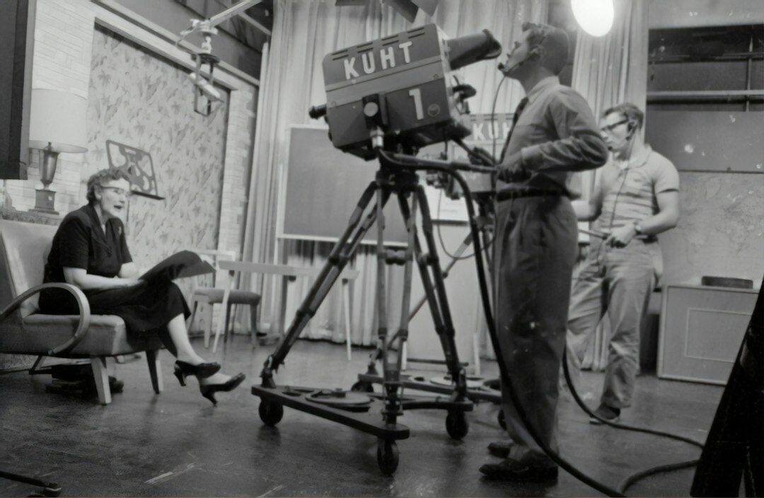 modern tv studio